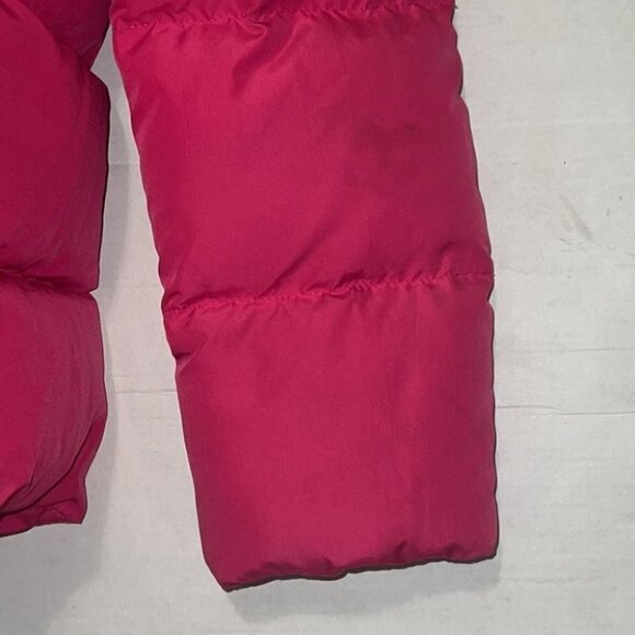 Gap kids bright pink down filled puffer winter coat size XL - Picture 14 of 14